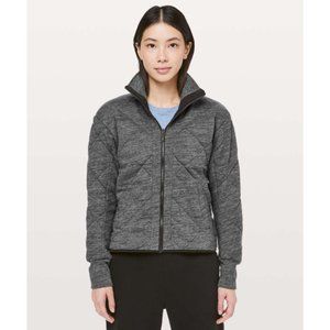 NEW Lululemon Forever Warm Jacket (Heathered Core Dark Grey Size 2)